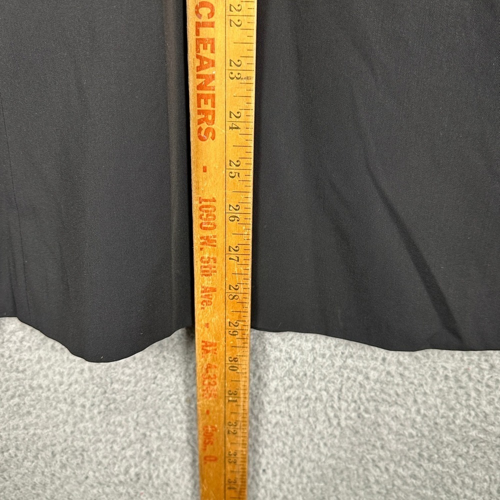 J Crew Wool Blend Jacket Coat Blazer Womens 4 Black Falp Pocket Office Career - Picture 9 of 10